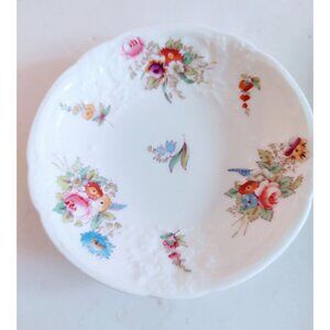 COALPORT SEVRES GROUP PATTERN EMBOSSED Dessert Plates 1950's (set of 5)